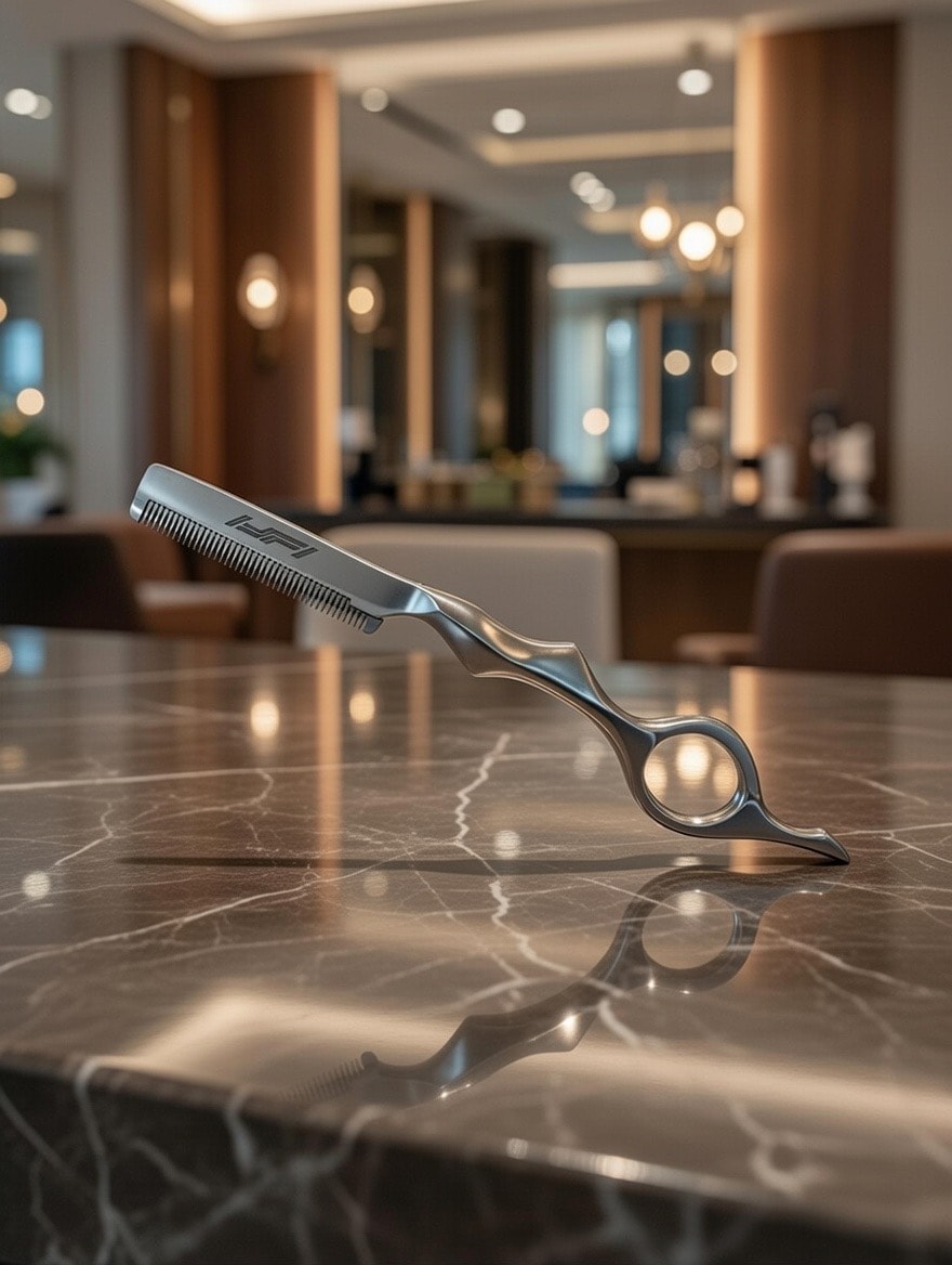 OMB Thinning Razor — product flat lay